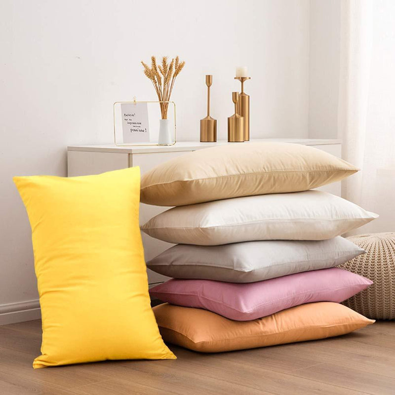 NTBAY Queen Pillowcases Set of 4, 100% Brushed Microfiber, Soft and Cozy, Wrinkle, Fade, Stain Resistant with Envelope Closure, 20"x 30", Aqua Queen (20" x 30")