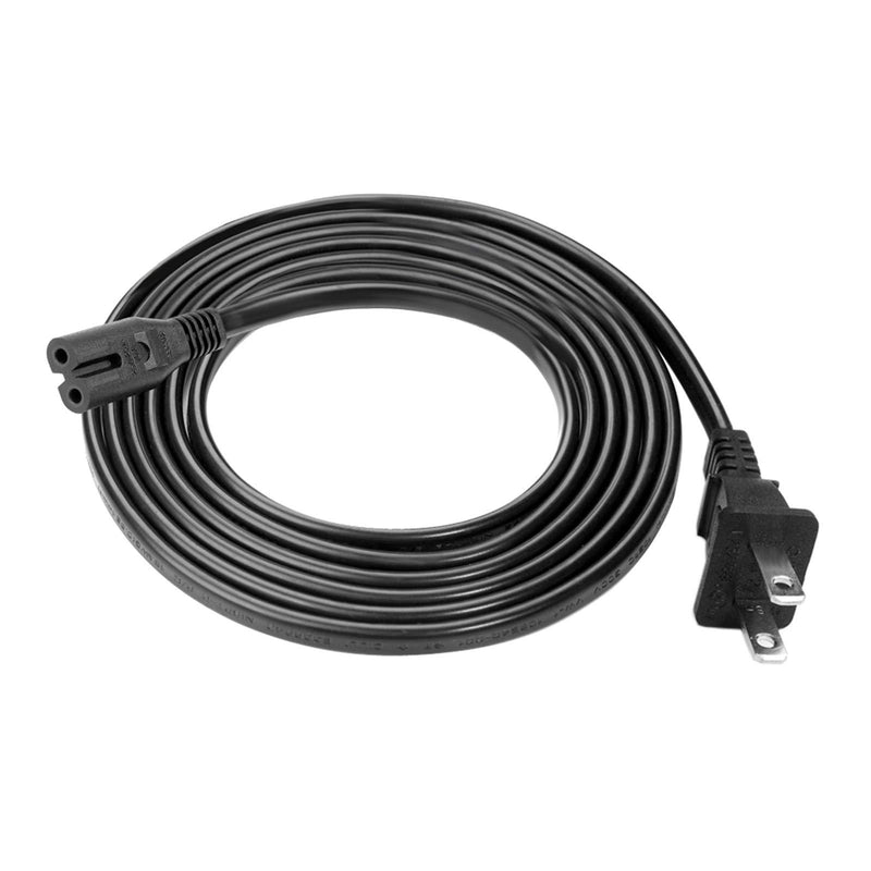 [UL Listed] 6Ft 2 Prong Projector Power Cord Compatible DR. J Professional HI-04 Mini / 4500L Mini / 3600 Brightness Projector, Canon NEC Kodak SlideProjector, DeepLee DP36 / PowerLite Projector