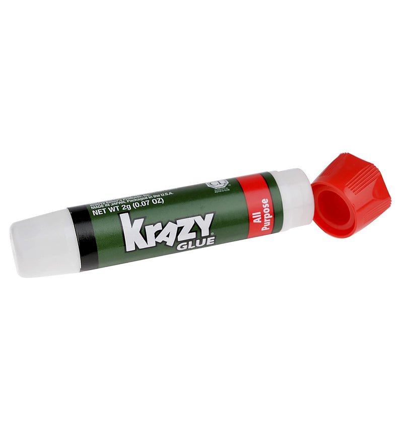 Krazy Glue, All Purpose, Precision Tip, 2 g, 12 ct., clear