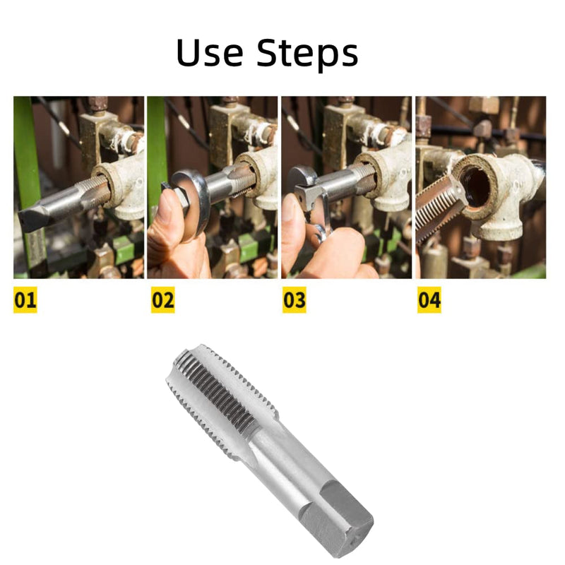 1/2-inch tap thread repair thread cutting 22 mm thread and 34 mm thread depth for CNC engraving machines