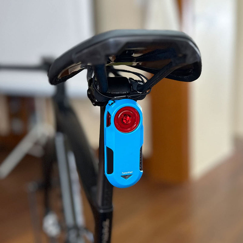 takewell Protective Blue Cover for Garmin Varia RTL515,0.27 Ounces Weight is The Lightest Protective Cover in The Whole Network,Ultra-Thin Does Not Affect GPS Signals,Good Heat Dissipation