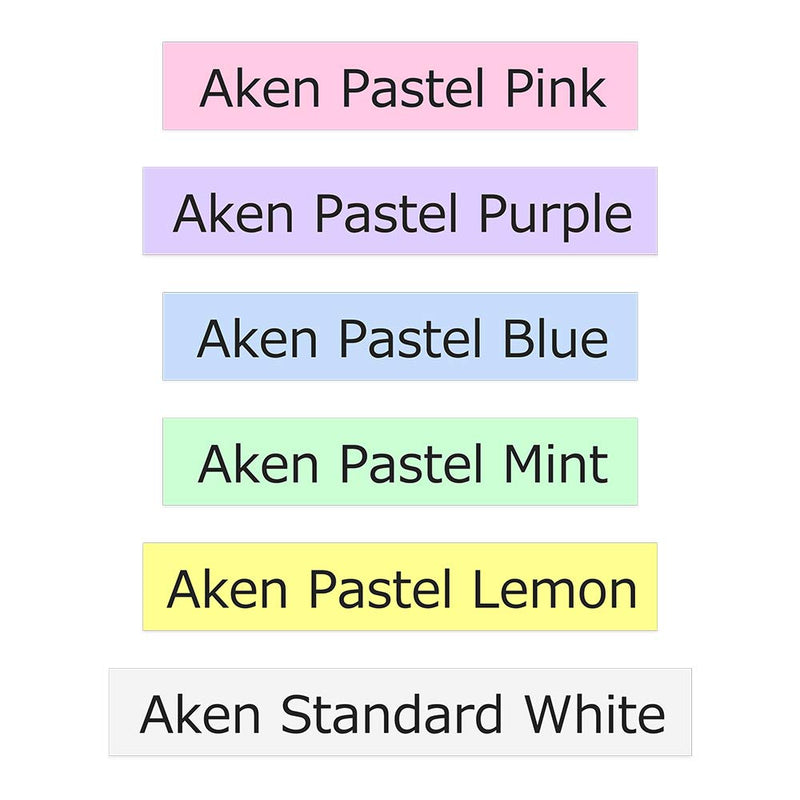Aken Compatible Label Tape Replacement for Brother P-Touch Label Maker PT-D210 PT-D400 PT-D200 PT-D600, TZe-MQF31MQE31 MQ531 MQY31 MQG31 231 White/Pink/Purple/Blue/Lemon/Mint 12mm 6-Pack
