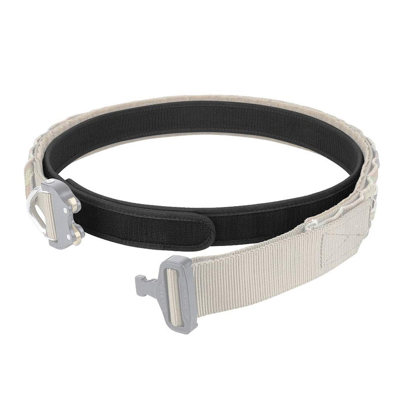 KRYDEX Hook Liner Inner Belt for Duty Belt 1.5" Tactcial Inner Belt Black XXL:(44‚Äù ‚Äì 48‚Äù)