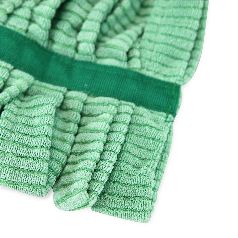 Arkwright Microfiber Tube Mop Head (14 Oz, 1 Pack), Highly Absorbent, Quick Drying, Ideal for Home, Commercial, and Industrial Use (Green) Green 14 Oz.