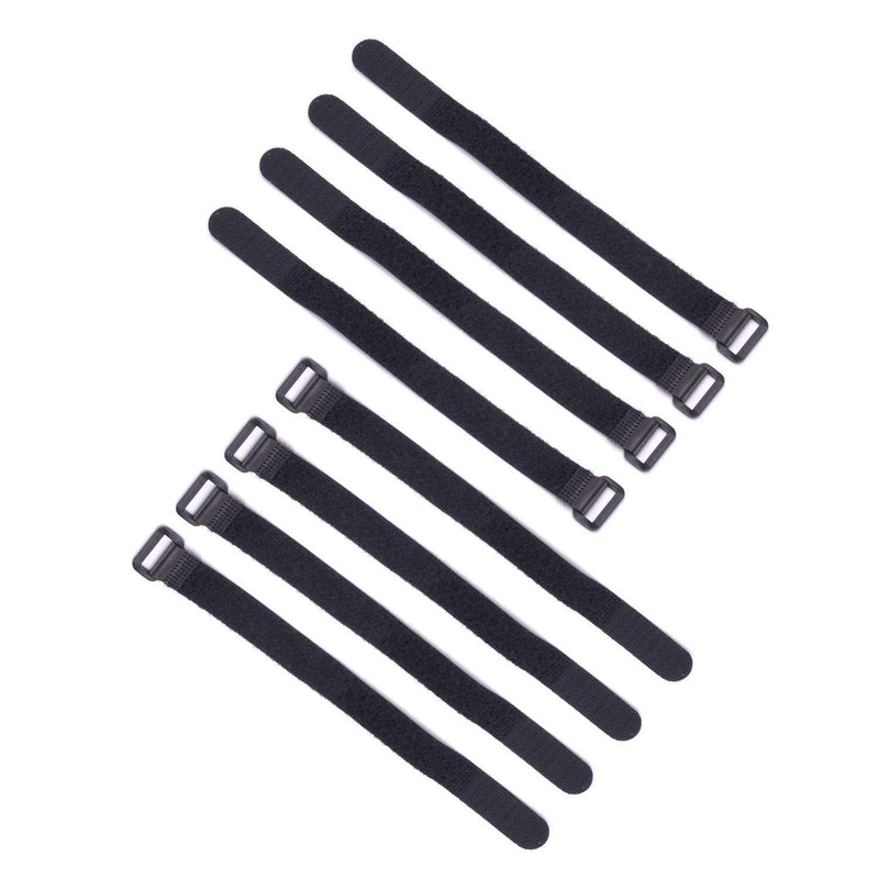 RC Lipo Battery Straps 20mm x 250mm Non-Slip Rubberized Battery Tie Down Straps for RC Drone Boat Car(8Pcs)
