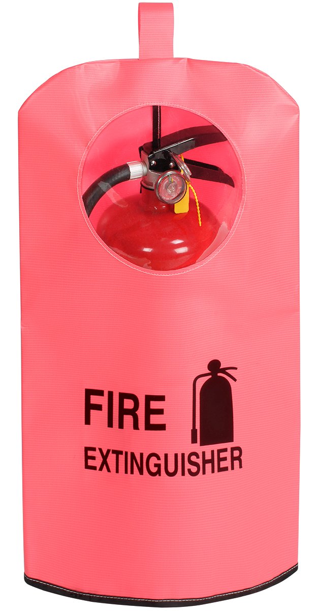 Fire Extinguisher Cover w/Window, 5-10 lb 5-10 Pound