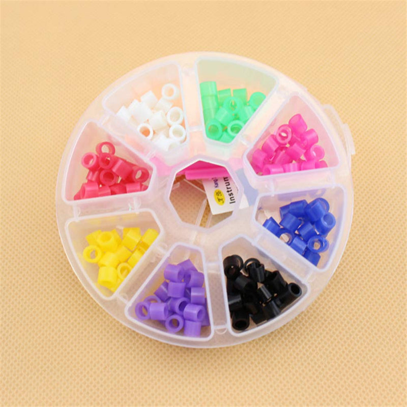 SUPVOX 160pcs Dental Code Rings Silicone Instrument Code Rings for Hospital