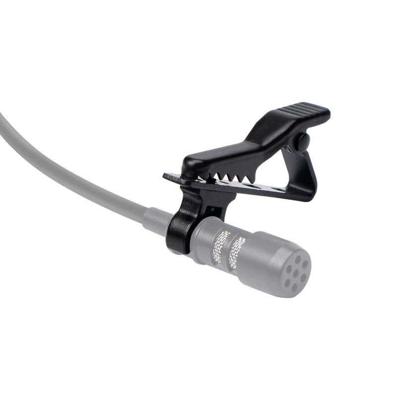 ALEKOR 6 Pieces Lavalier Microphone Metal Tie Clips, 6 Pieces Lapel Mic Windscreen Foam Covers and 6 Pieces Lav Mic Plastic Wire Clips 6 Pack