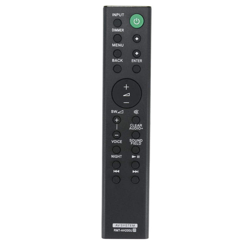 AIDITIYMI Remote Control Replace RMT-AH200U fit for Sony Sound Bar Home Audio AV System HT-CT390 HT-RT3 RMTAH200U