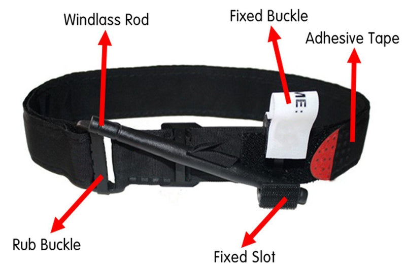 Tourniquet: Combat Medical Tourniquet, Emergency Tourniquets, Military Tourniquet for First Aid, Bleeding Control, Hemorrhage Control, School Training, Severe Emergencies or Occluding Blood Flow 1