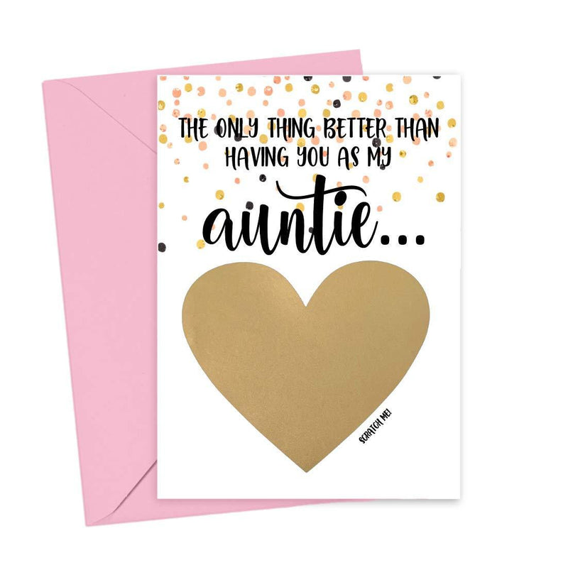 Will You Be My Godmother Scratch Off Card