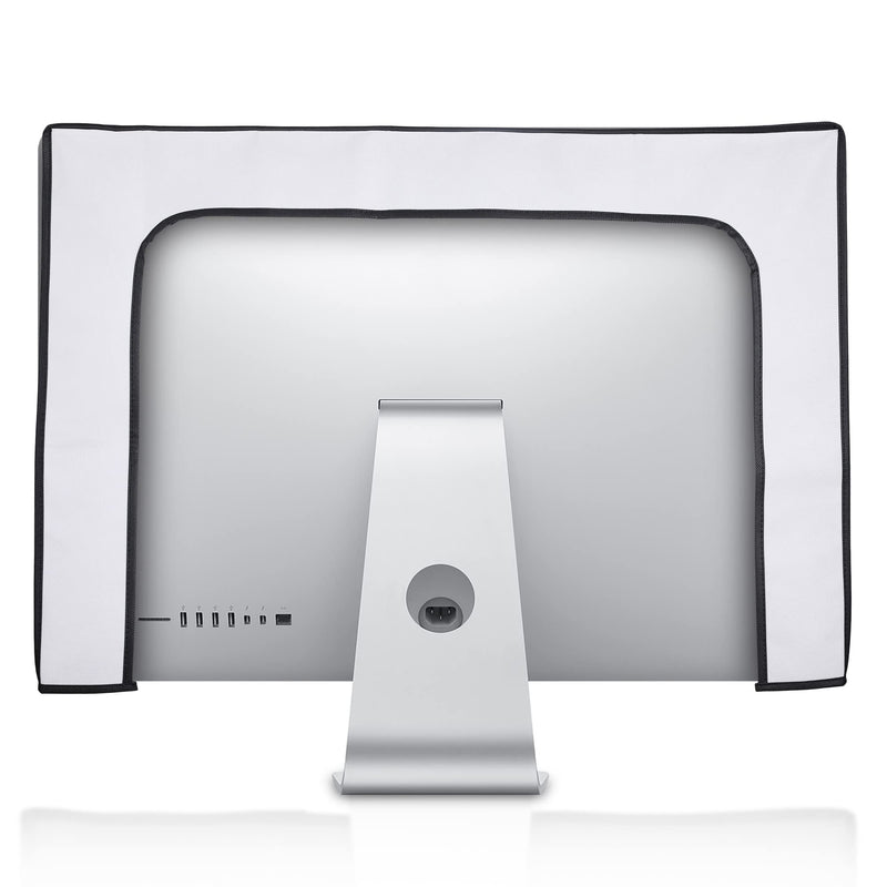 kwmobile Computer Monitor Cover Compatible with 27-28" Monitor - Relax in Mountains Black/White Relax in mountains 01-02