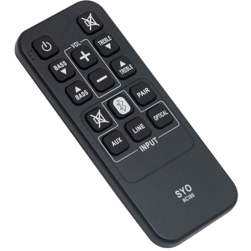 NC300 NC300UH Replacement Remote Control Applicable for Sanyo FWSB405FS FWSB405F Soundbar Home Audio System
