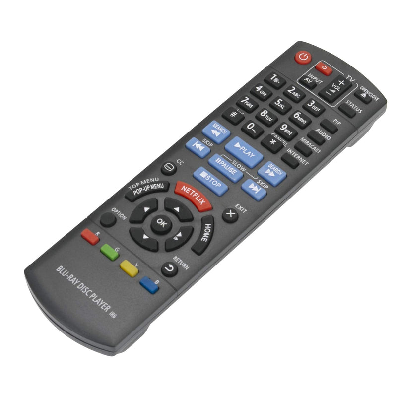 New N2QAYB000953 Replace Remote Control fit for Panasonic Blu-ray Bluray Blu Ray Disc Player IR6 DMP-BDT360 DMP-BDT361 DMP-BDT460 DMP-BDT460PS DMPBDT360 DMPBDT361 DMPBDT460 DMPBDT460PS
