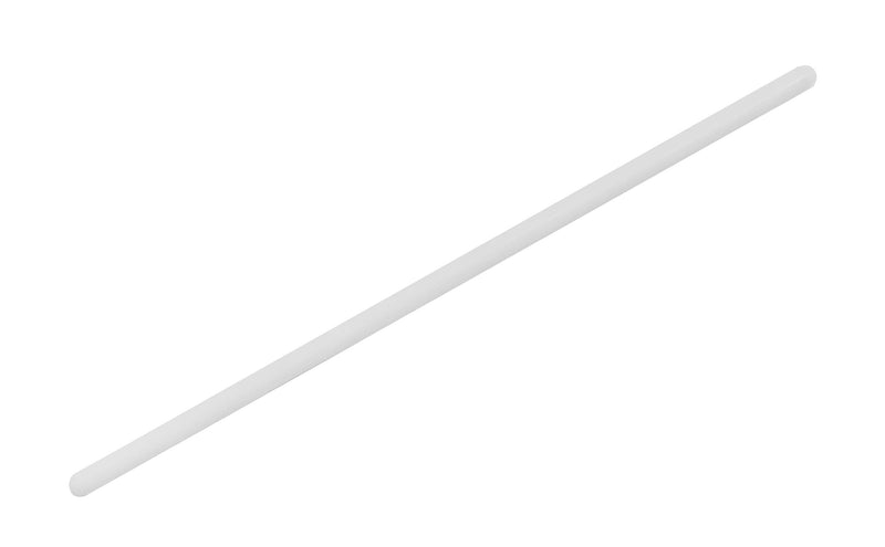12PK Polypropylene Stirring Rods, 7.9" - Rounded Ends, 7mm Diameter - Excellent for Laboratory or Home Use - Chemical & Heat Resistant Plastic - Eisco Labs