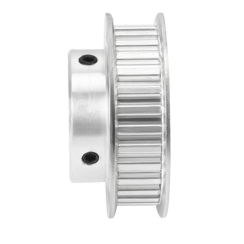 uxcell Aluminum 30 Teeth 6mm Bore 5.08mm Timing Belt Pulley for 10mm Belt