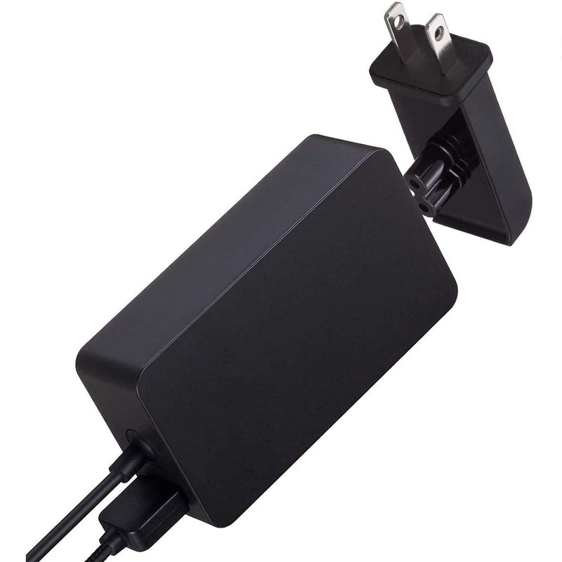 Surface Pro Charger Surface Laptop Charger 65W,for Surface Pro 3 Pro 4 Pro 5 Pro 6 Pro 7 Pro X Surface Go 1 2 Surface Laptop 1 2 3 Surface Book with Wall Plug and Power Cord