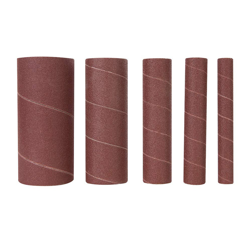 Triton 926837 corundum sanding sleeves, pack of 5, brown