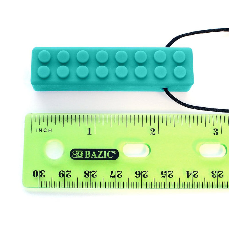 ARK's Brick Stick XT Textured Chew Necklace Made in The USA (Teal, Extra Tough)