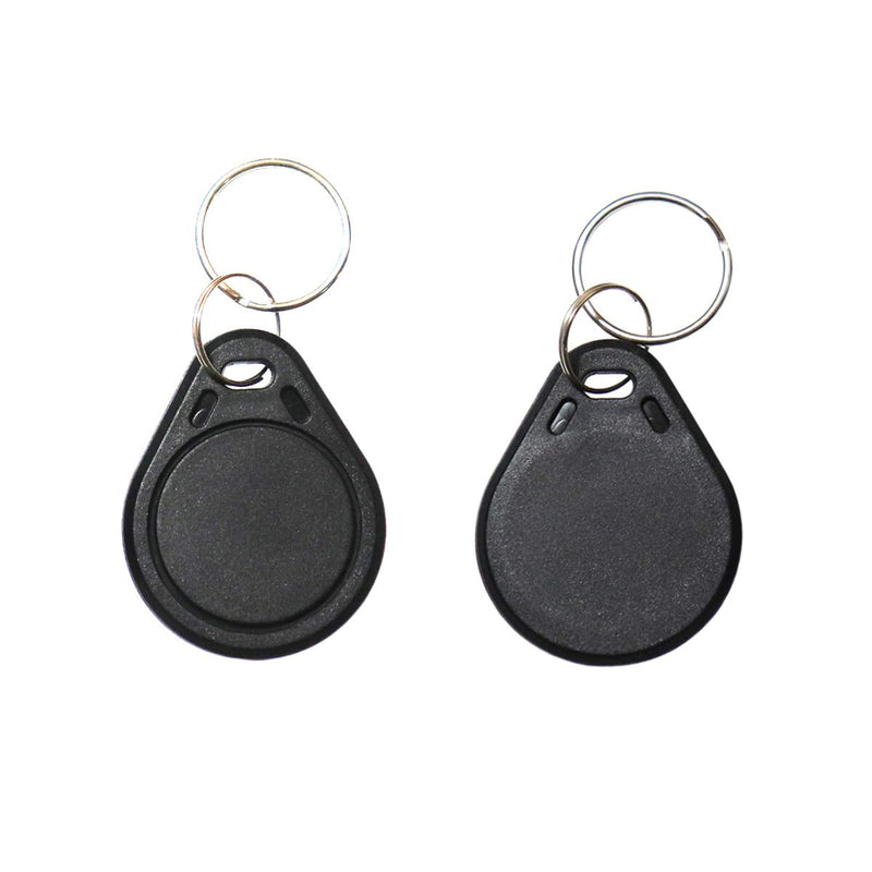 ETEKJOY 100PCS 13.56MHz RFID Key Fob Proximity IC Card Token Tag for Electronic Smart Door Lock, Compatible with MIFARE Classic 1K Card M1, Read Only