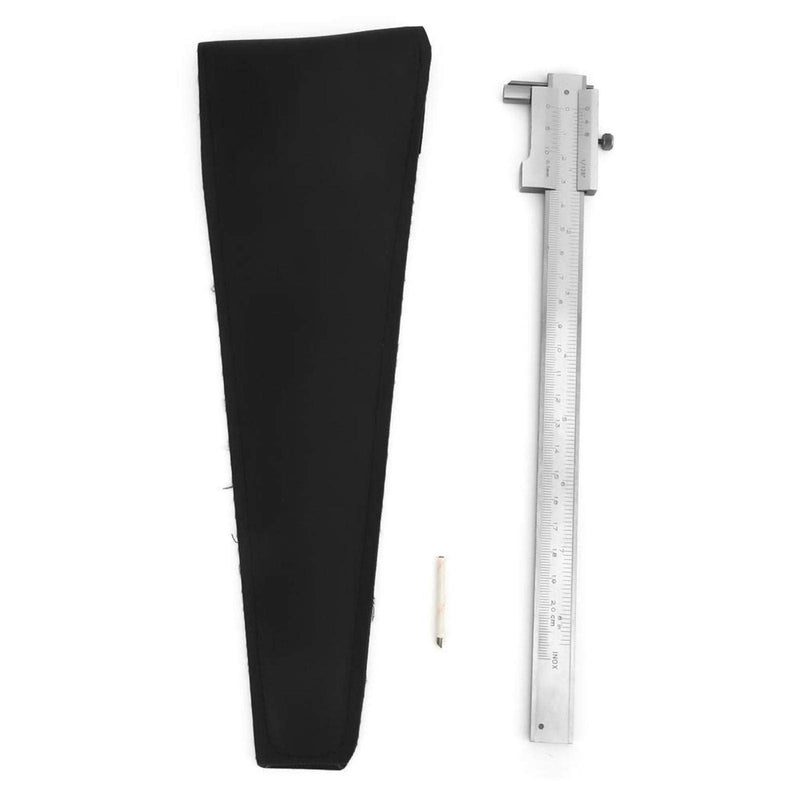 Vernier Caliper Parallel Marking Gauge Stainless Steel Measuring Tool for Measurement and Scribing of Machining 0-200MM(0-200MM)