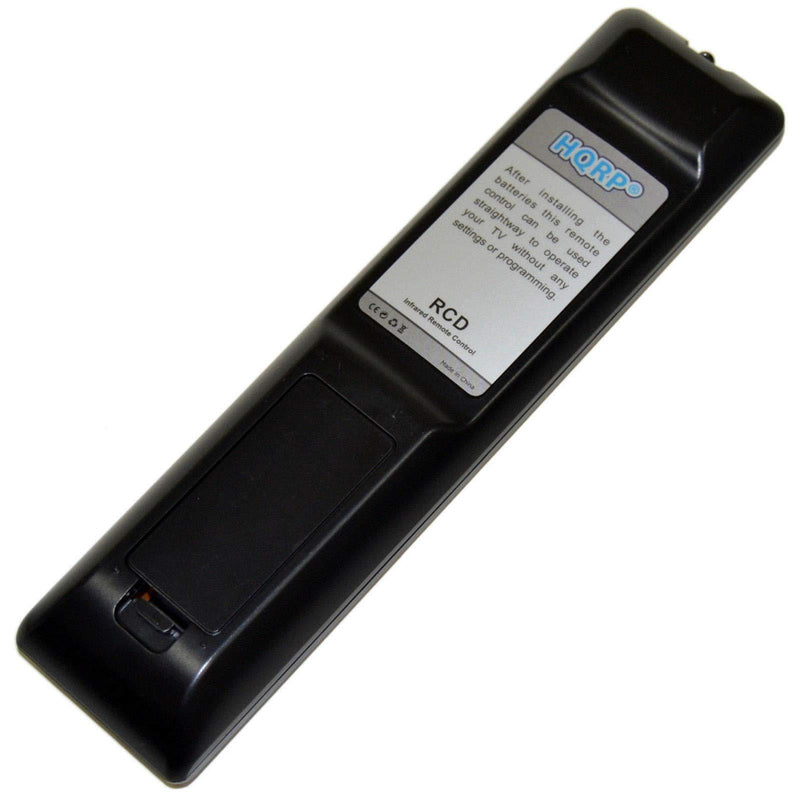 HQRP Remote Control Works with Samsung HP-S5033 HP-S5053 HP-S5073 HP-S6373 HP-T4234 HP-T4254 UN75F6400AFXZA UN65F6400AFXZA UN60F6400AFXZA UN55F6400AFXZA UN50F6400AFXZA LCD LED HD Smart TV