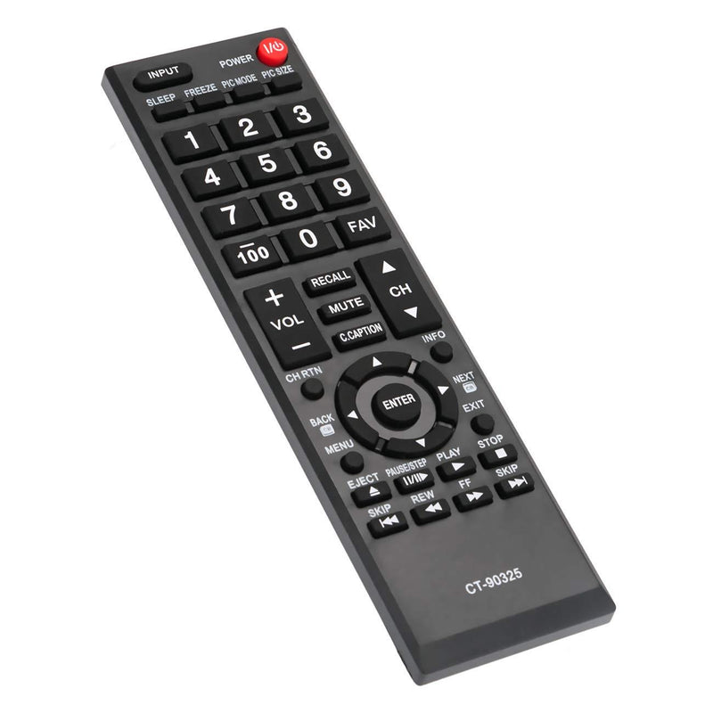 AIDITIYMI Generic Replace Remote Control CT-90325 fit for Toshiba 55S41U 32E200U 32C100U1/2 32DT1U 55HT1 55G310U TV