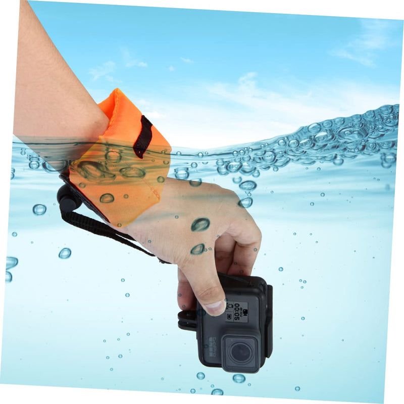 SOLUSTRE 2pcs Floating Wrist Strap Waterproof Camera Float Strap Underwater Phone Lanyard Camera Float Foam Strap Camera Floating Strap Handle for Underwater Camera Phone