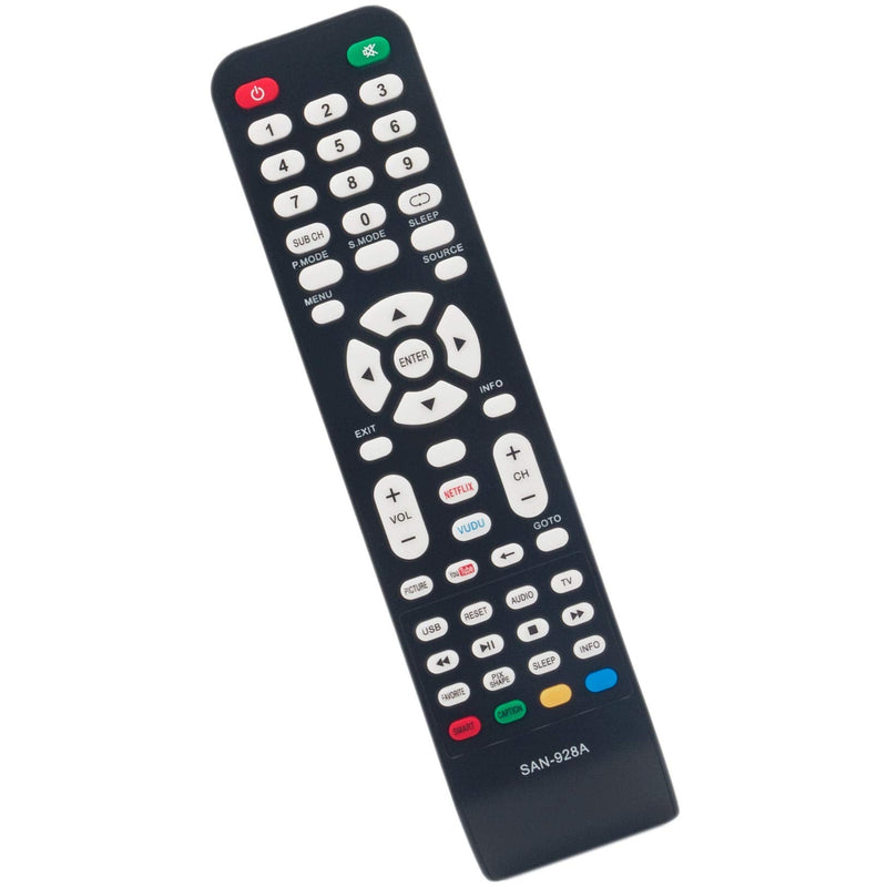 Universal Replace Remote Control fit for Sanyo TV GXCC GXFA GXBD GXBM GXEA GXGA GXHA GXJA GXEC GXDB MC42FN01 C200NS00 MC42NS00 HTR-029 NH315UP NH312UP NH311UP NH316UP NH414UD NH002UD NH316UD NH432UD