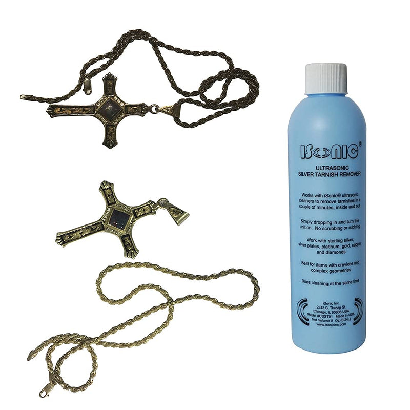 iSonic - CSST01x2 CSST01-8OZx2 Ultrasonic Silver Tarnish Remover (Pack of 2) AVC