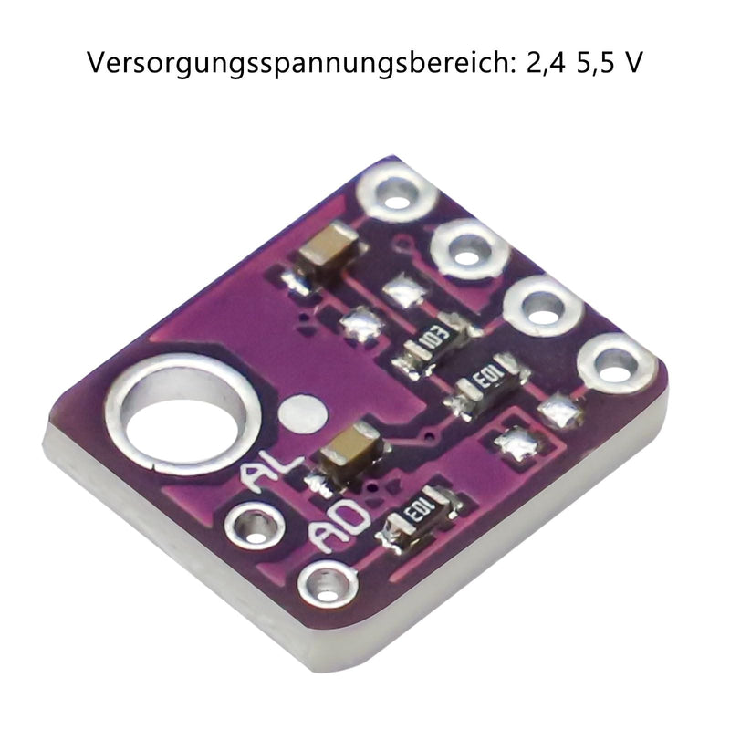 ARCELI Pack of 5 SHT31-D Temperature Humidity Sensor, Digital Output Temperature and Humidity Sensor Module IIC I2C Interface 3.3V Compatible with Arduino