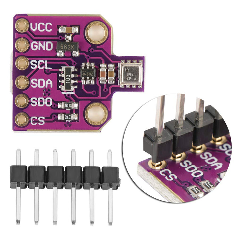 BME680 Sensor, CJMCU-680 BME680 Temperature Humidity Pressure and Gas VoC Sensor Breakout Board Module
