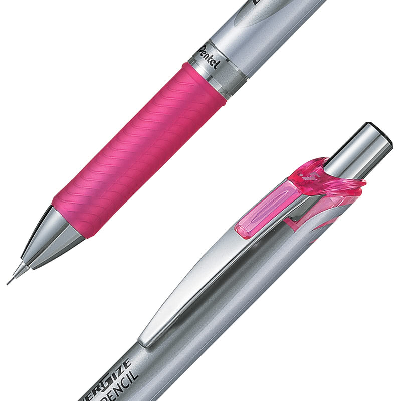 Pentel EnerGize Automatic Mechanical Pencil Trim, 0.5 mm Lead Size - Pink Barrel - 1 Each (PL75P)