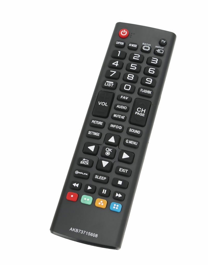 New AKB73715608 Replace Remote Control fit for LG LCD TV Plasma HDTV 32LH500B 32LN520B 32LN5300 32LN530B 32LN530B-UA 32LN530BUA