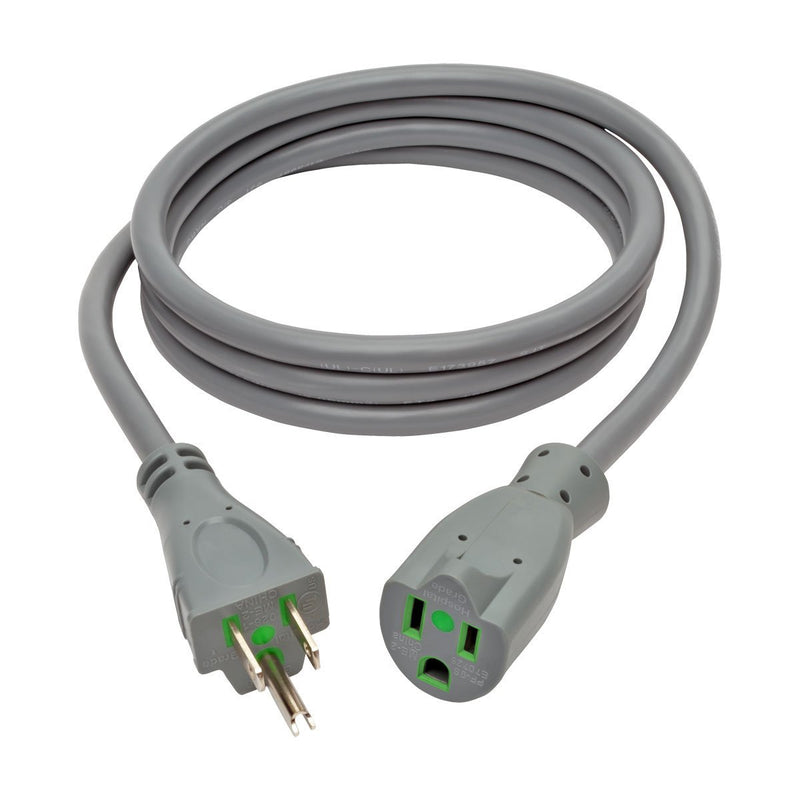 Tripp Lite 6ft Hospital Medical Power Extension Cord 5-15P HG 5-15R HG 120V 15A Gray 6' (P024-006-GY-HG) 6 ft.