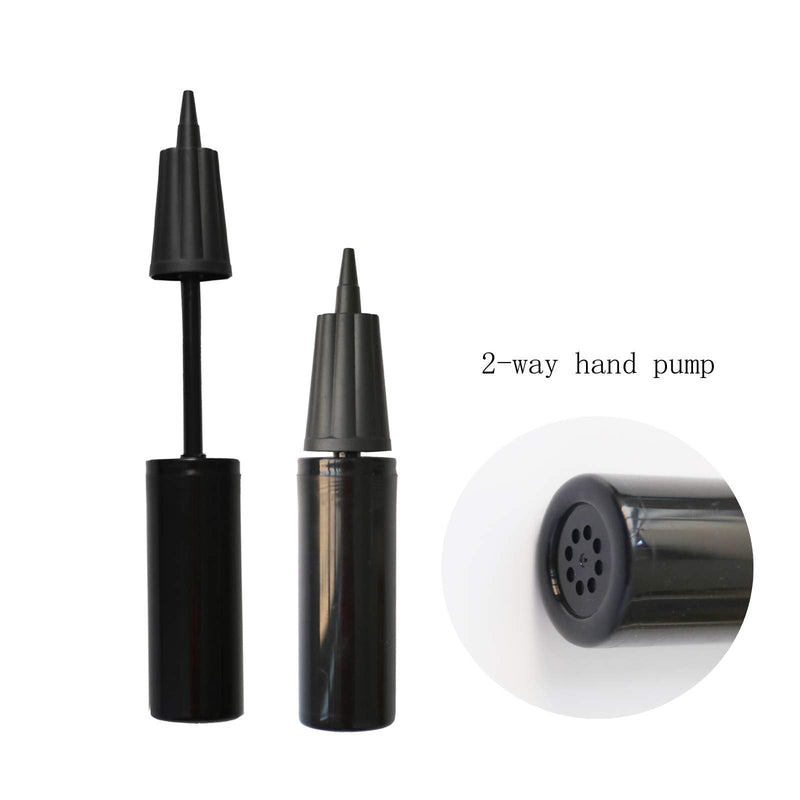 CORECISE Hand Air Pump,Two-Way Hand Yoga Ball Pump, 9 Inch Double Action Hand Pump Inflator for Exercise Balls, Swimming Ring,Balloons and Inflatable Balls
