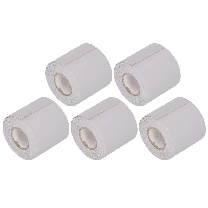 TOPINCN 5pcs Air Conditioner Pipe Tape PVC Oil-Resistant Tube Protective Portable Wrapping Tapes 6cm/2.4in Width(Grey) Gray