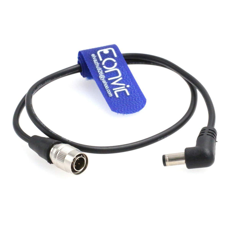Eonvic 2.1mm DC Power to Hirose 4 Pin Cable for Lectrosonics Receivers Lectrosonics PS12
