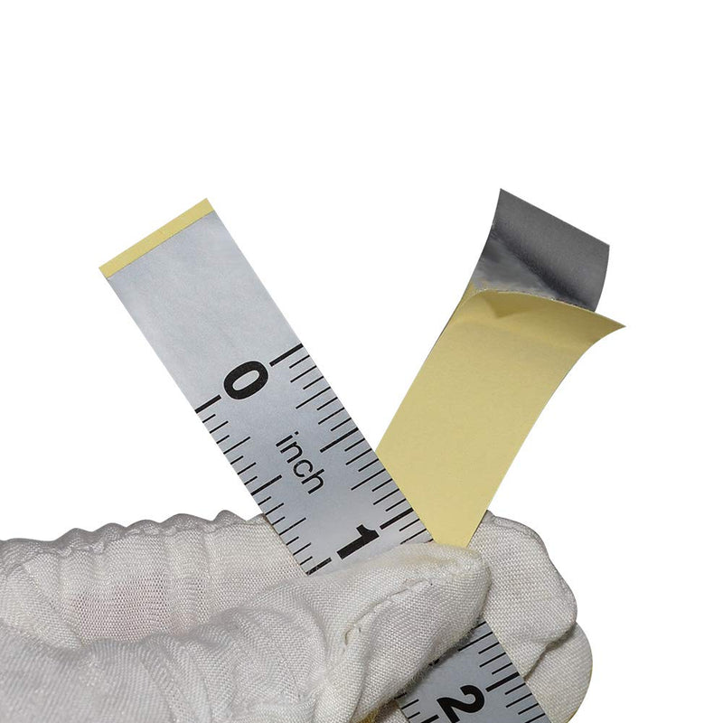 WIN TAPE Workbench Ruler Adhesive Backed Tape Measure - Left to Right - 40 Inches 101 Centimeters (Inches)