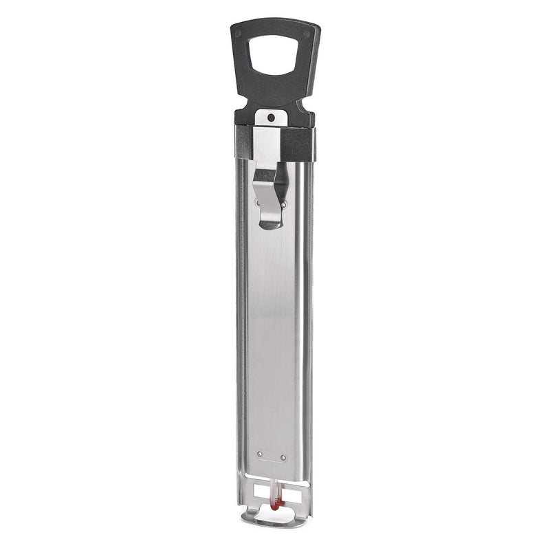 Polder Candy/Jelly/Deep Fry Thermometer Stainless Steel with Pot Clip Silver