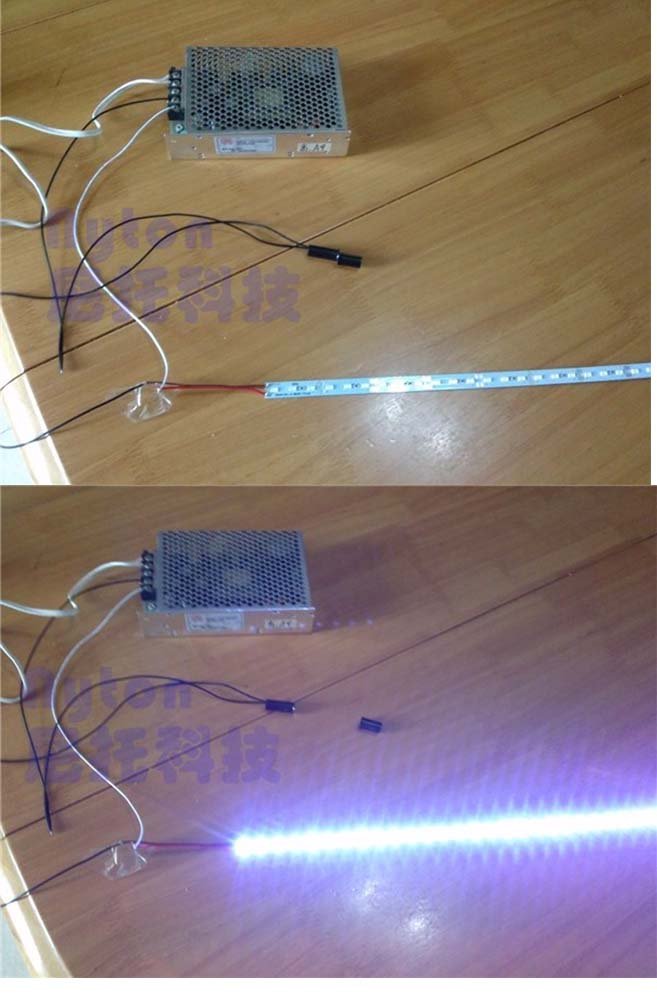 xin-sheng 110V Wired Door Magnetic Switch clostet Switch Hidden Mounted