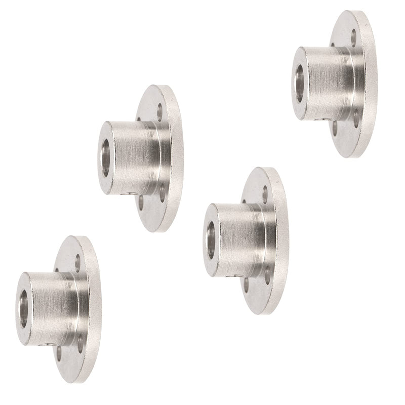 5Pack Vgoohobby Flange Shaft Coupling Connector,Rigid Guide Shaft Support Coupler Shaft Axis Joint for DIY RC Model Motors (8mm) 8mm