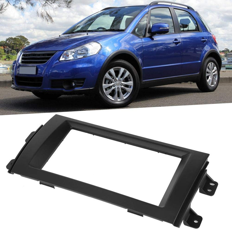 Car Stereo Frame,Radio Mount Frame Car DVD Radio Stereo Mounting Modification Trim Panel Fascia Frame Kit Fits for SX4