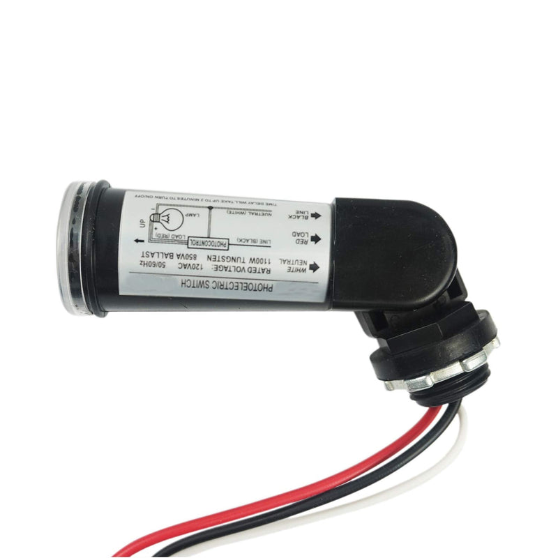 Proshopping AC 120V Outdoor Sensor Photoelectric Switch, Dusk to Dawn Photocell Switch, Hard-Wired Post Eye Light Control with Photocell Light Sensor and Swivel Mount, Mini Auto Switch - for Ourdoor