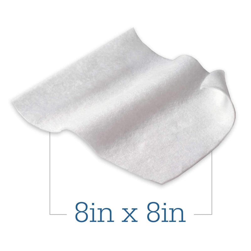 Comfort Bath® Cleansing Washcloths - 1 Package, 8 Cloths - No Rinse Bathing Wipes, Ultra-Soft and Thick Heavyweight Cloth, Light Fragrance