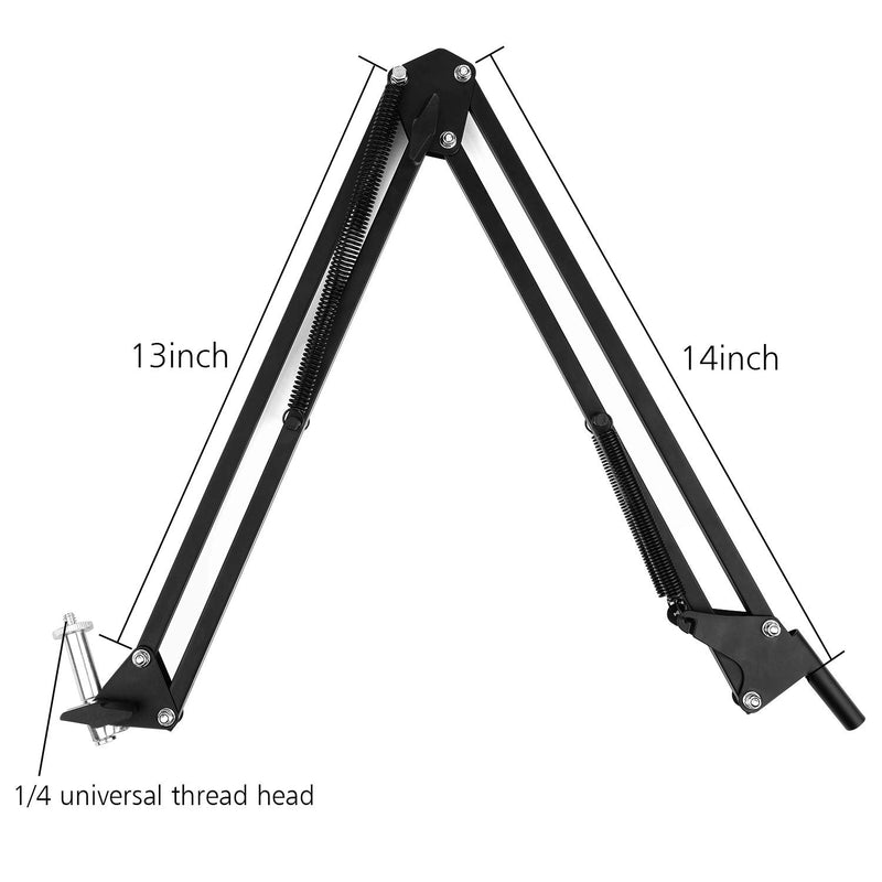 Overhead Video Stand Phone Holder Articulating Arm Phone Mount Table Top ChromLives Scissor Boom Arm Articulating Phone Stand Tablet Phone Holder for Streaming Phone Baking Crafting Phone Video Stand