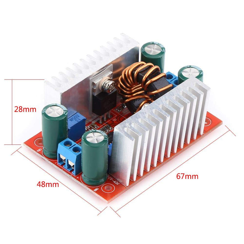 YWBL-WH step-up converter module 400W 12A DC-DC step-up converter constant current power supply module LED driver DC8.5V to 50V DC10V to 60V, module