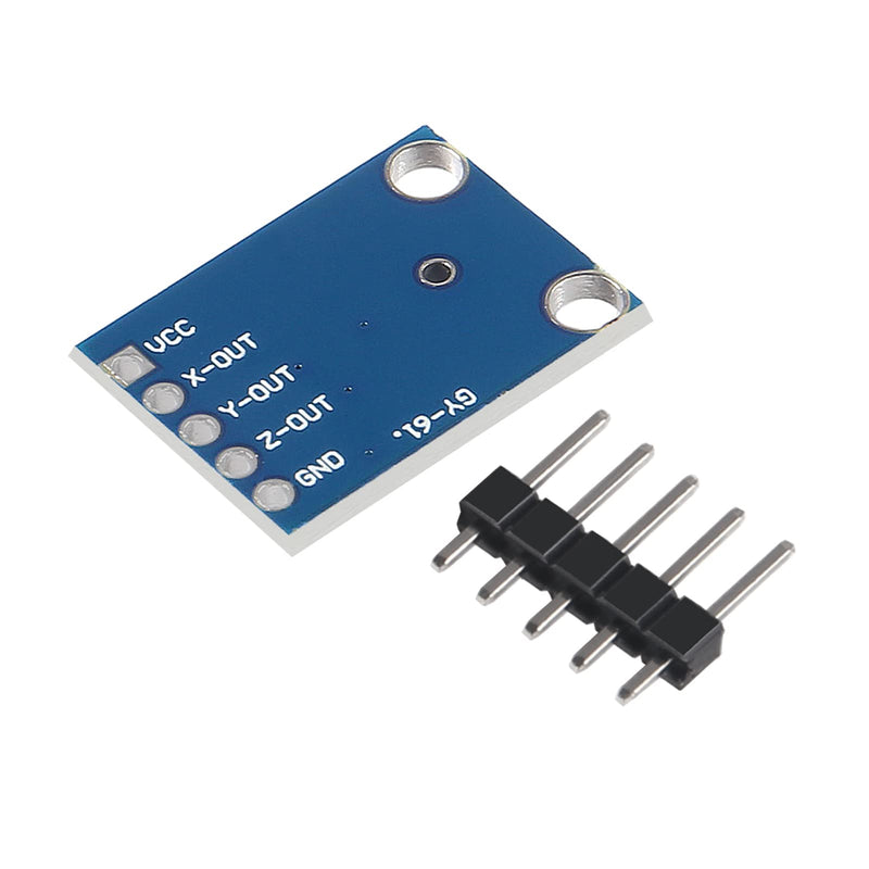 ACEIRMC 4pcs GY-61 ADXL335 3-axis Analog Output Accelerometer Module Angular transducer 3V-5V for Arduino