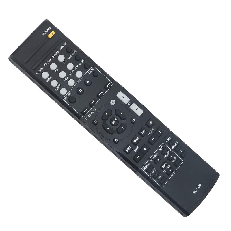 RC-928R RC928R Replace Remote Control fit for Onkyo AV Receiver Amplifier TX-SR353 HT-S3800 HT-S3900 HT-R397 TX-SR373 HT-P395 RC-909R TXSR353 HTS3800 HTS3800 HTS3900 HTR397 TXSR373 HTP395