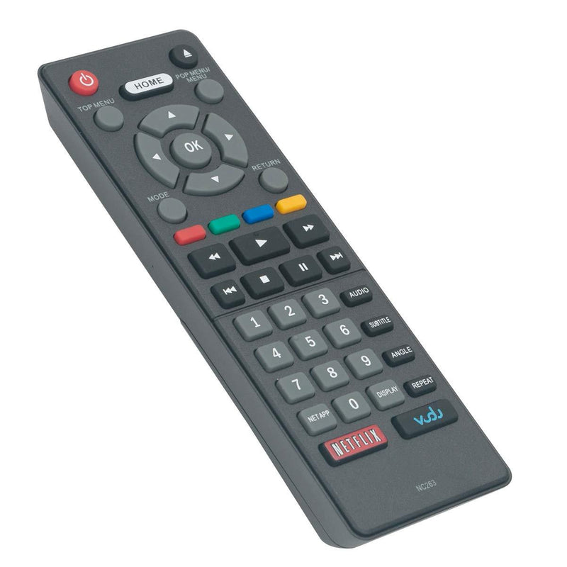 NC263UH NC263 Remote Control for FUNAI Blu-ray Disc DVD Player NB500FX4 NB620FX4 NB620FX4F RNB620FX4 RNB620FX4F